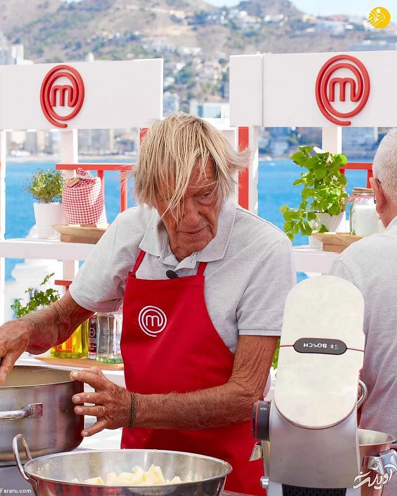 تصاویر - پدربزرگ 90 ساله مدل شد؛ پادشاه اسپانیا!